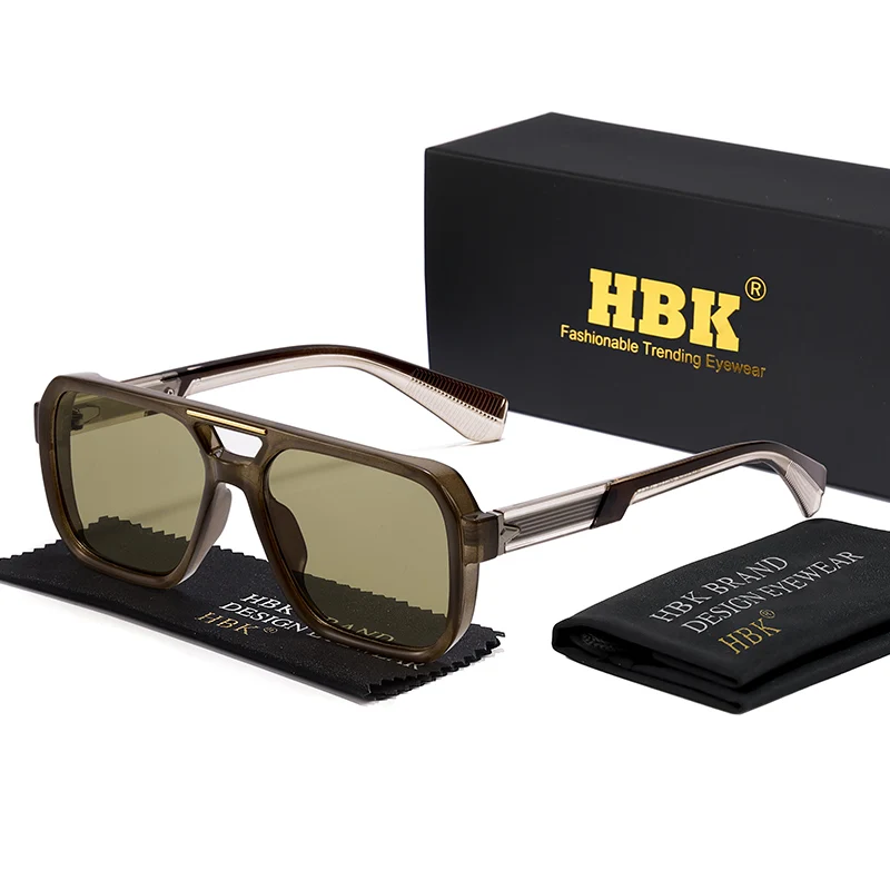 HBK модные мужские солнцезащитные очки в стиле панк на плоской подошве с двойным мостом, дизайнерские солнцезащитные очки-пилоты, женские универсальные очки для украшения для путешествий и вечеринок
HBK модные мужские солнцезащитные очки в стиле панк на плоской подошве с двойным мостом, дизайнерские солнцезащитные очки-пилоты, женские универсальные очки для украшения для путешествий и вечеринок