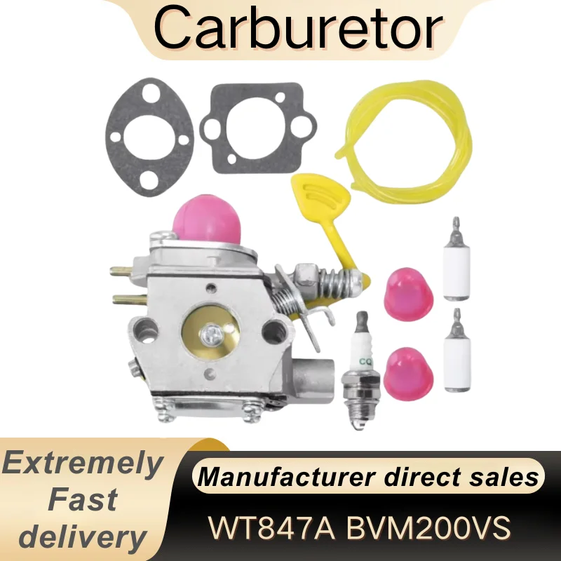 Brand New Wt847a Mower Chainsaw Accessories 545081831 WT847A BVM200VS PPB430VS Carburetor Kit
Brand New Wt847a Mower Chainsaw Accessories 545081831 WT847A BVM200VS PPB430VS Carburetor Kit