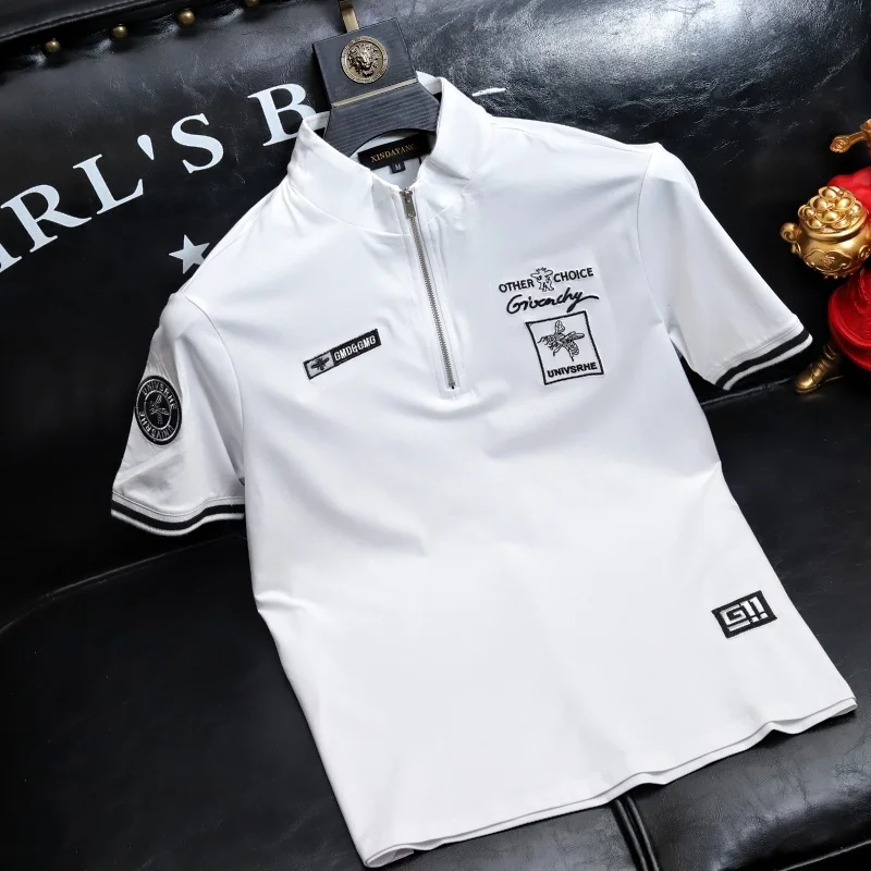 2024 New Men's ort Sve T-irt Luxury Casual Slim Fit Embroidered irt Youth ular Modern Sle Daily Wear
2024 New Men's ort Sve T-irt Luxury Casual Slim Fit Embroidered irt Youth ular Modern Sle Daily Wear