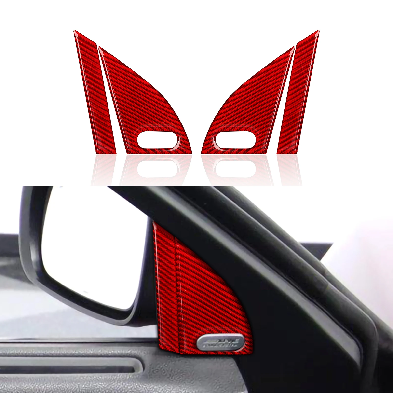 For Dodge Charger 2015-2021 interior Accessories Carbon Fiber Car Door Triangle Window Pillar Trim Decal Sticker Decal
For Dodge Charger 2015-2021 interior Accessories Carbon Fiber Car Door Triangle Window Pillar Trim Decal Sticker Decal