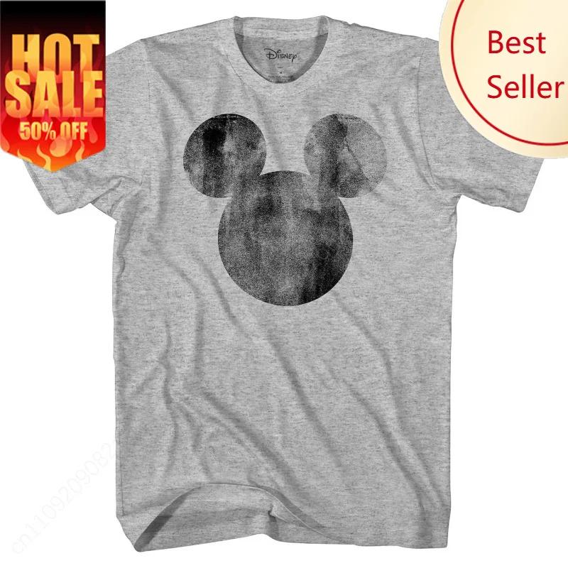 Disney Mickey Mouse Distressed Head Vintage Silhouette Men's Adult Graphic Tee T-Shirt
Disney Mickey Mouse Distressed Head Vintage Silhouette Men's Adult Graphic Tee T-Shirt