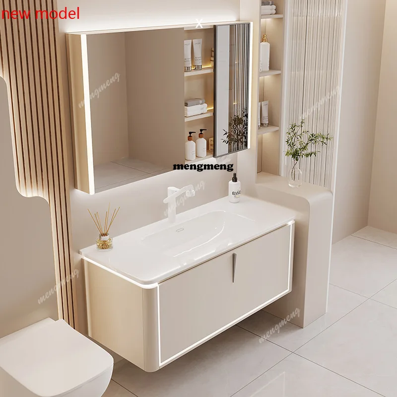H134Smart Mirror Bathroom Cabinets Ambient Light Hand Washing Face Washing Bathroom Cabinets Simple Storage Furniture Armoire
H134Smart Mirror Bathroom Cabinets Ambient Light Hand Washing Face Washing Bathroom Cabinets Simple Storage Furniture Armoire