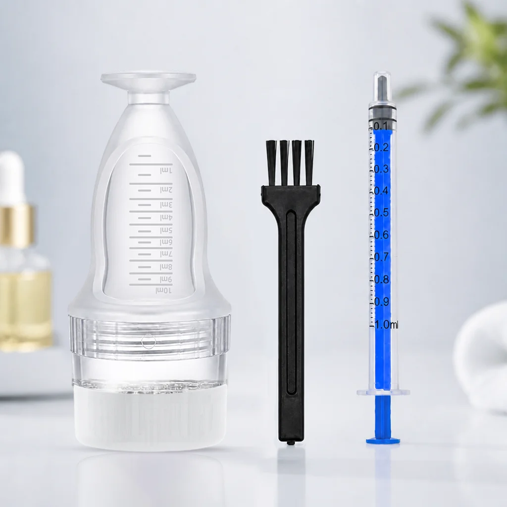 Roller Ball Scalp Serum Applicator Measuring Syringe Cleaning Brush Precise Dosing Hair Care Tool for Minoxidil Home Use
Roller Ball Scalp Serum Applicator Measuring Syringe Cleaning Brush Precise Dosing Hair Care Tool for Minoxidil Home Use