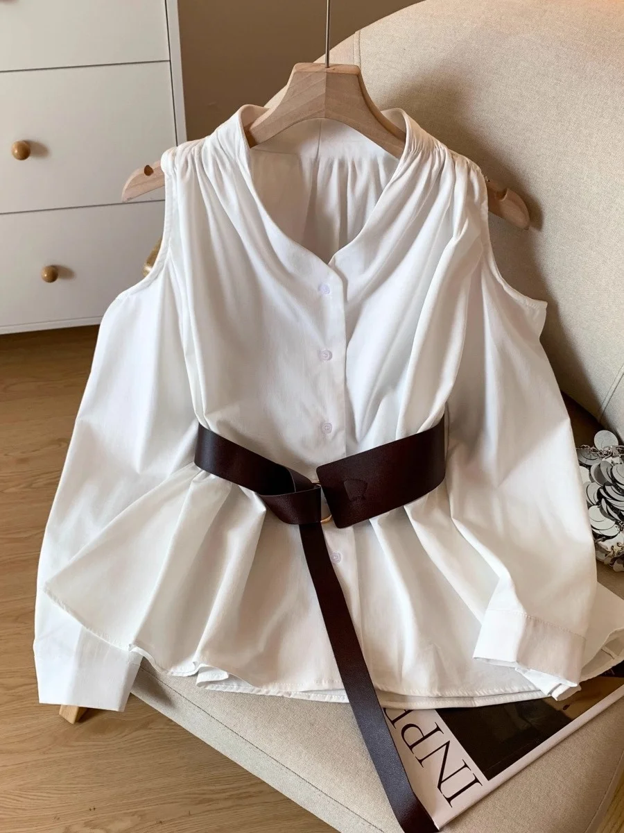 Карамельно-коричневый топ с открытыми плечами и поясом на талии для женщин: осенне-зимняя модная сенсация, премиальный стиль, французский шик
Карамельно-коричневый топ с открытыми плечами и поясом на талии для женщин: осенне-зимняя модная сенсация, премиальный стиль, французский шик