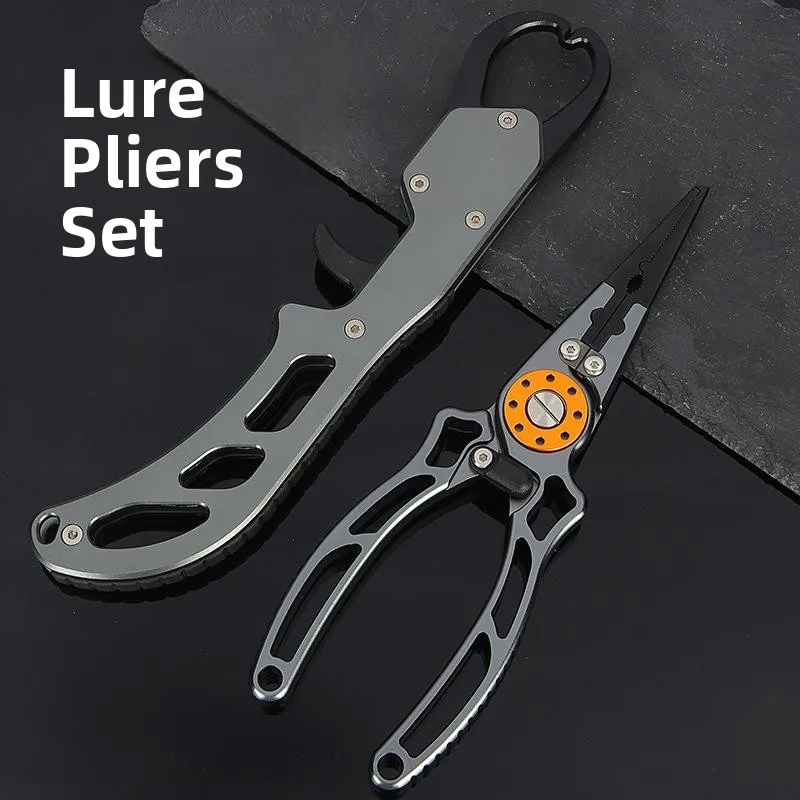 Aerodynamic Aluminum Fishing Pliers Multi-Functional Lure Clippers Line Cutter Ring Opener Fish Control Equipment Lure Gear
Aerodynamic Aluminum Fishing Pliers Multi-Functional Lure Clippers Line Cutter Ring Opener Fish Control Equipment Lure Gear