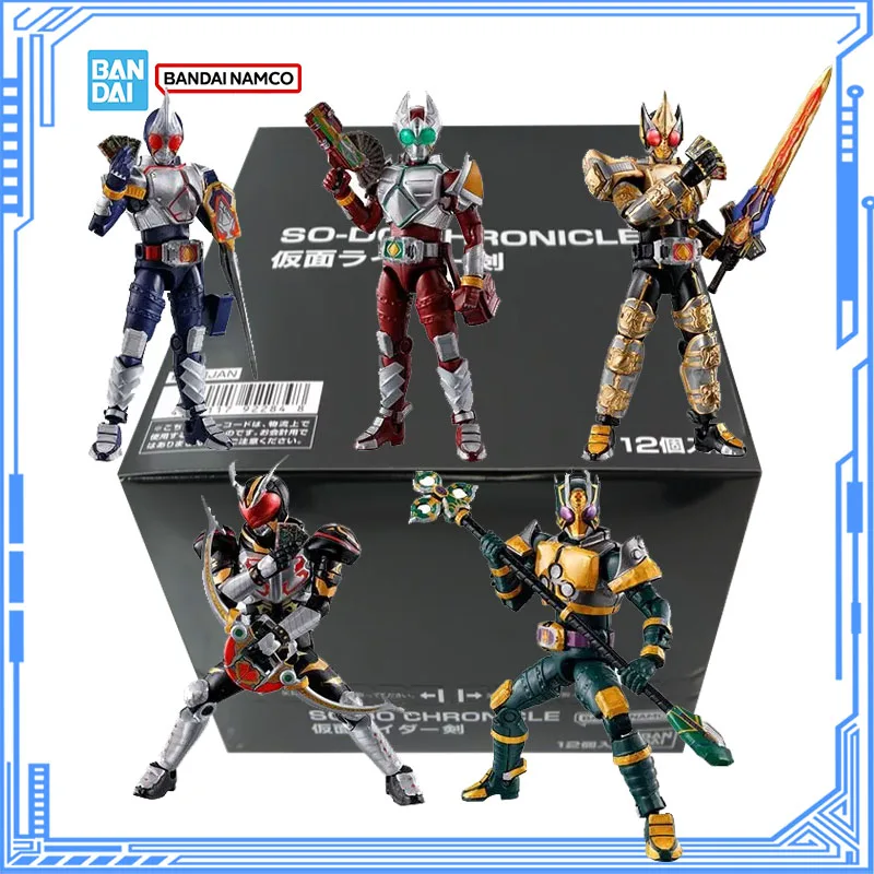 Bandai Kamen Rider Blade Shodo Box Egg So-Do Chronicle Collection Model Anime Action Figure Toys for Children's Christmas Gifts
Bandai Kamen Rider Blade Shodo Box Egg So-Do Chronicle Collection Model Anime Action Figure Toys for Children's Christmas Gifts