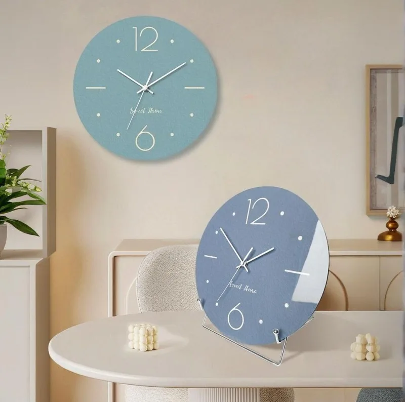 Modern Wall Clocks Living Room Nordic Interior Wall Clock Noiseless Table Clock Creative Design Accessories for Home Decor
Modern Wall Clocks Living Room Nordic Interior Wall Clock Noiseless Table Clock Creative Design Accessories for Home Decor