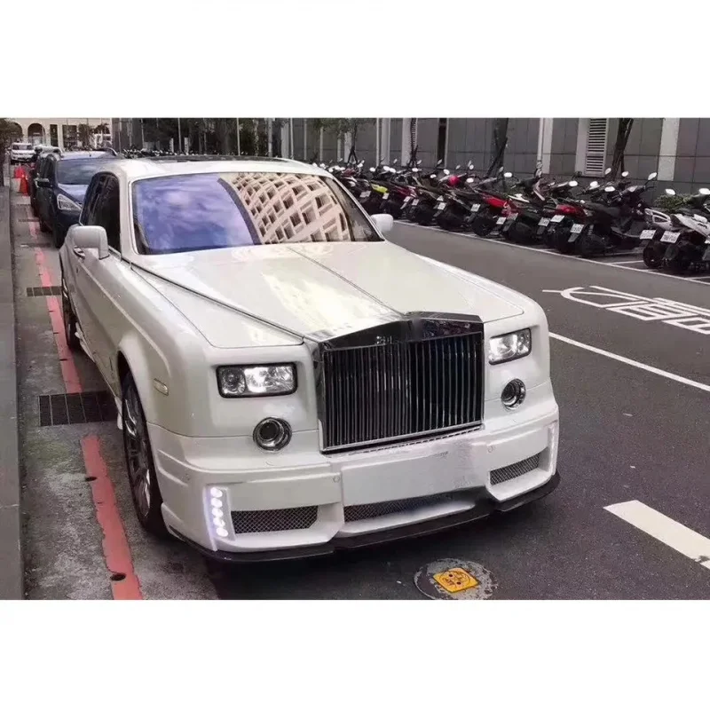 WALD Style FRP Body Kit Phantom Front Rear Lips Side Skirts Auto Tuning Parts