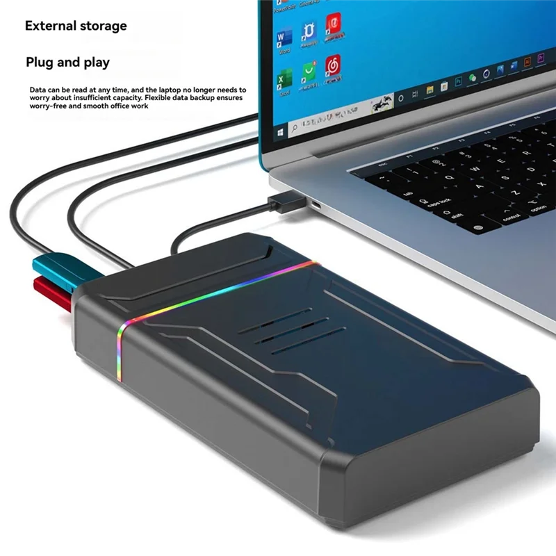 Корпус для внешнего жесткого диска Qy-USB 3.0 с двумя дисками для M.2 NVME SSD 2,5/3,5-дюймовый портативный жесткий диск с разъемом США
Корпус для внешнего жесткого диска Qy-USB 3.0 с двумя дисками для M.2 NVME SSD 2,5/3,5-дюймовый портативный жесткий диск с разъемом США