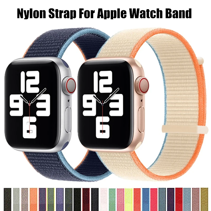 Мягкий нейлоновый ремешок для Apple Watch Band 40 мм 44 мм 42 мм 45 мм Модный спортивный браслет для часов iWatch Series 8 7 6 5 4 3 2 1 SE
Мягкий нейлоновый ремешок для Apple Watch Band 40 мм 44 мм 42 мм 45 мм Модный спортивный браслет для часов iWatch Series 8 7 6 5 4 3 2 1 SE