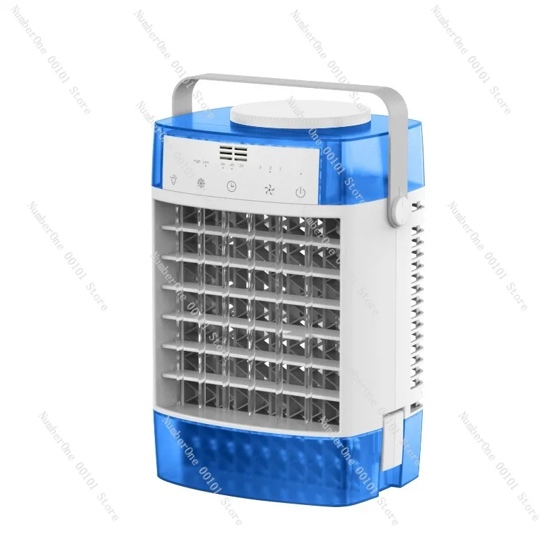 Desktop Mini Cooling Fan Home Refrigeration Small Air Conditioning Fan Remote Control Remote Operation
Desktop Mini Cooling Fan Home Refrigeration Small Air Conditioning Fan Remote Control Remote Operation