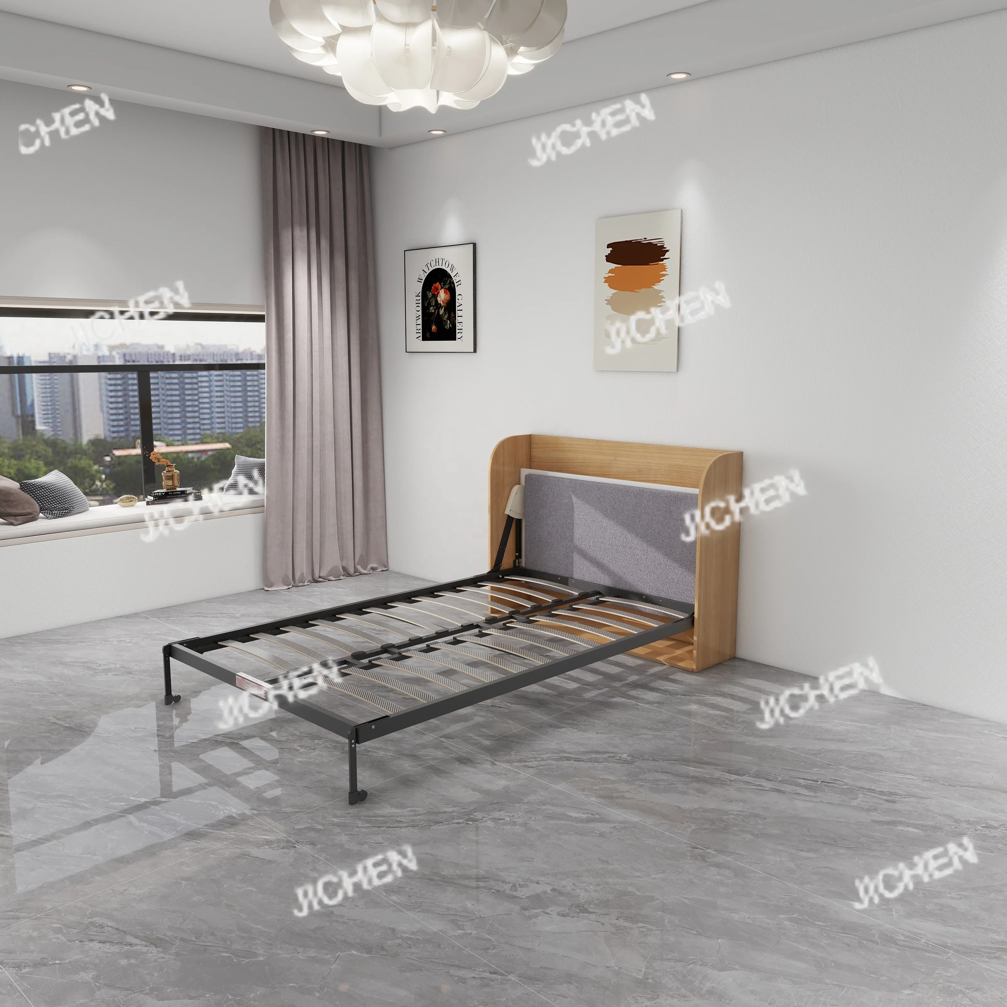 Современный складной шкаф-кровать HS: вместительный, компактный, функциональный, для экономии пространства
Современный складной шкаф-кровать HS: вместительный, компактный, функциональный, для экономии пространства