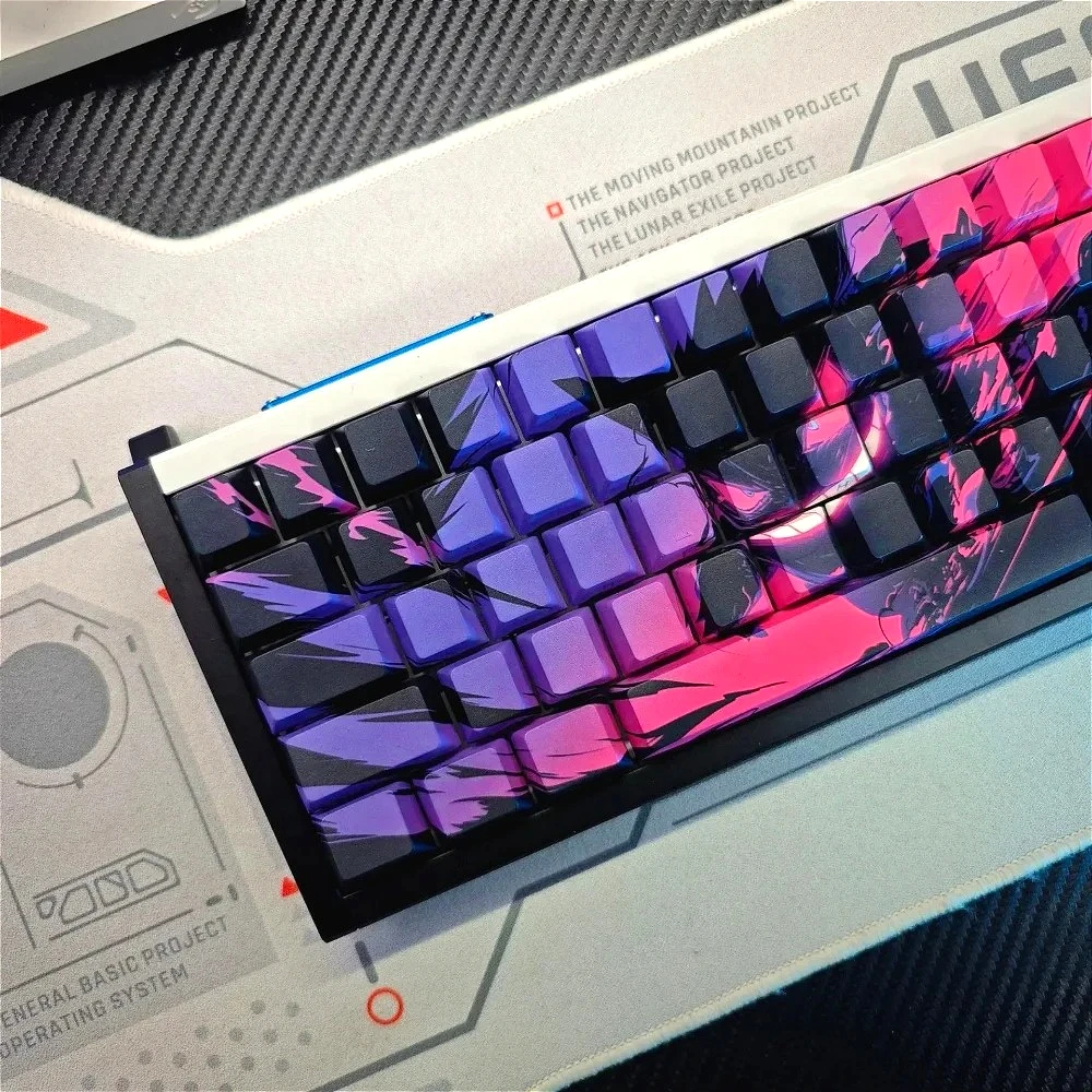 Персонализированный набор вишневых колпачков Genggei с боковой гравировкой, PBT, 132 клавиши для MX Switch 60/84/90/104/108, механические клавиатуры с раскладкой
Персонализированный набор вишневых колпачков Genggei с боковой гравировкой, PBT, 132 клавиши для MX Switch 60/84/90/104/108, механические клавиатуры с раскладкой