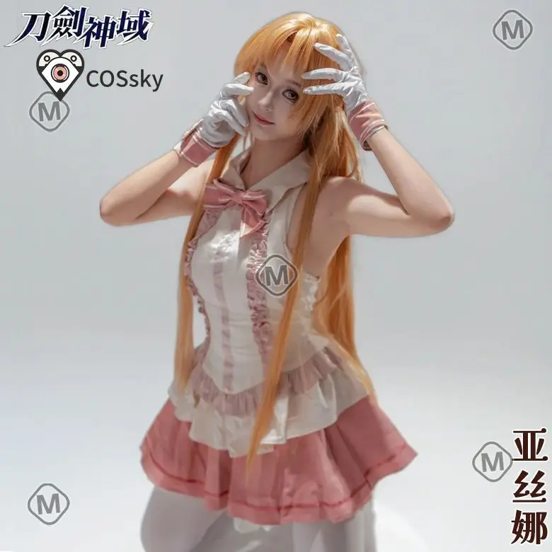 Yuuki Asuna Cosplay Costume Anime Sword Art Online Girl Sweet Lolita dress Halloween Party Yūki Asuna Idol singer New Uniform
Yuuki Asuna Cosplay Costume Anime Sword Art Online Girl Sweet Lolita dress Halloween Party Yūki Asuna Idol singer New Uniform