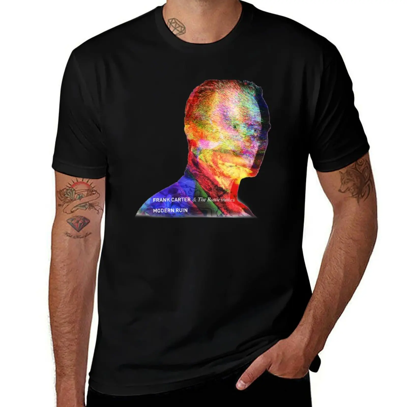 Frank Carter and the rattlesnakes head shot T-Shirt oversize t-shirts man for a boy Anime t-shirt Men's cotton t-shirt
Frank Carter and the rattlesnakes head shot T-Shirt oversize t-shirts man for a boy Anime t-shirt Men's cotton t-shirt