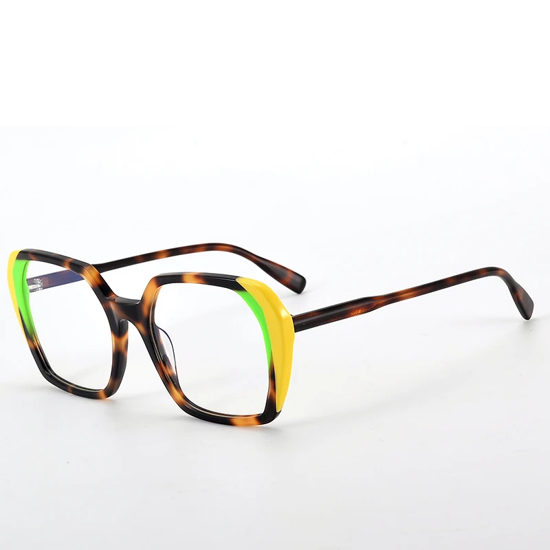 Top Quality Colorful Design irregular Acetate Reading glasses frame Men Women optical Myopia Presbyopia prescription frame
Top Quality Colorful Design irregular Acetate Reading glasses frame Men Women optical Myopia Presbyopia prescription frame