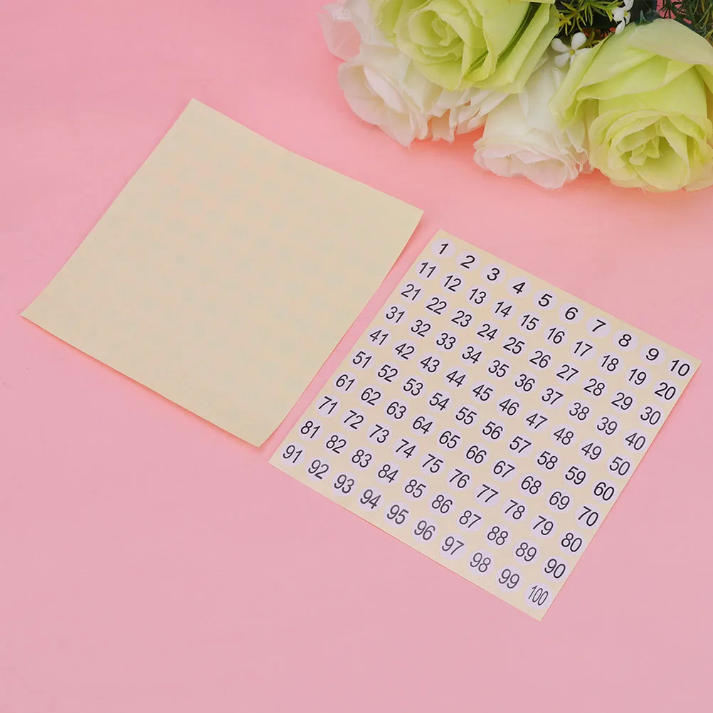 30pcs 30 Sheets Number Stickers 1-100 Self Adhesive Math Labels Round Serial Supplies Home Decor Folder Tag
30pcs 30 Sheets Number Stickers 1-100 Self Adhesive Math Labels Round Serial Supplies Home Decor Folder Tag