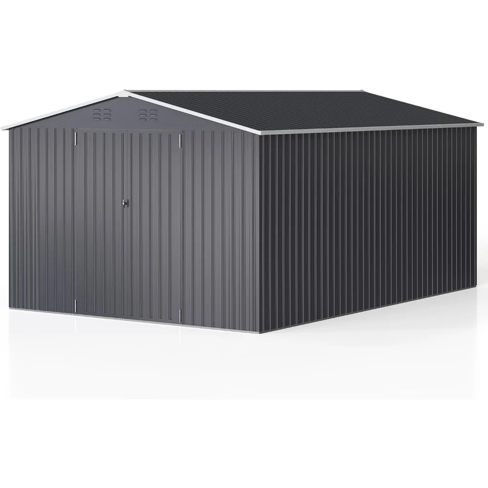 10x14 FT Outdoor, Metal Shed with Updated Frame Structure and Lockable Doors, Large Steel Yard, Sheds & Storage
10x14 FT Outdoor, Metal Shed with Updated Frame Structure and Lockable Doors, Large Steel Yard, Sheds & Storage