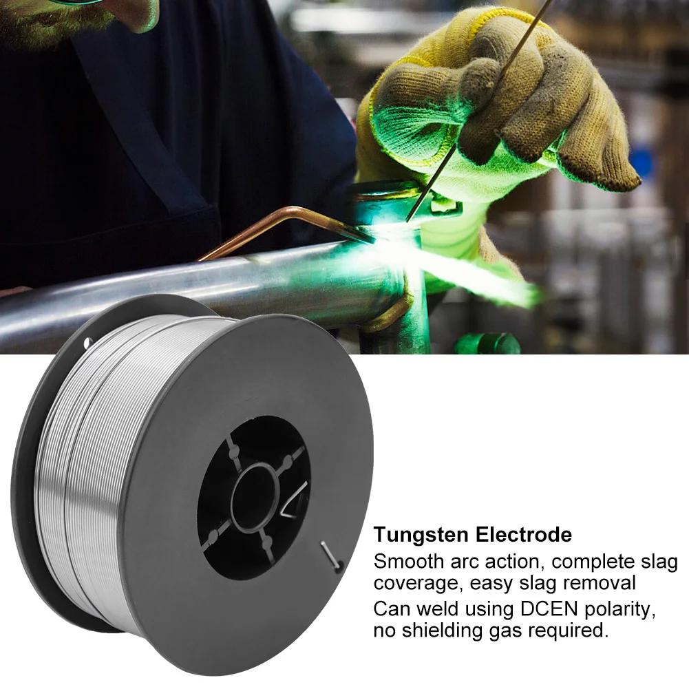 0.9mm Flux-Cored Gasless MIG Welding Wire No Gas Welding E71T-GS / E71T-11 E71T-GS Flux-Cored Welding Wire Gasless Welding Wire
0.9mm Flux-Cored Gasless MIG Welding Wire No Gas Welding E71T-GS / E71T-11 E71T-GS Flux-Cored Welding Wire Gasless Welding Wire