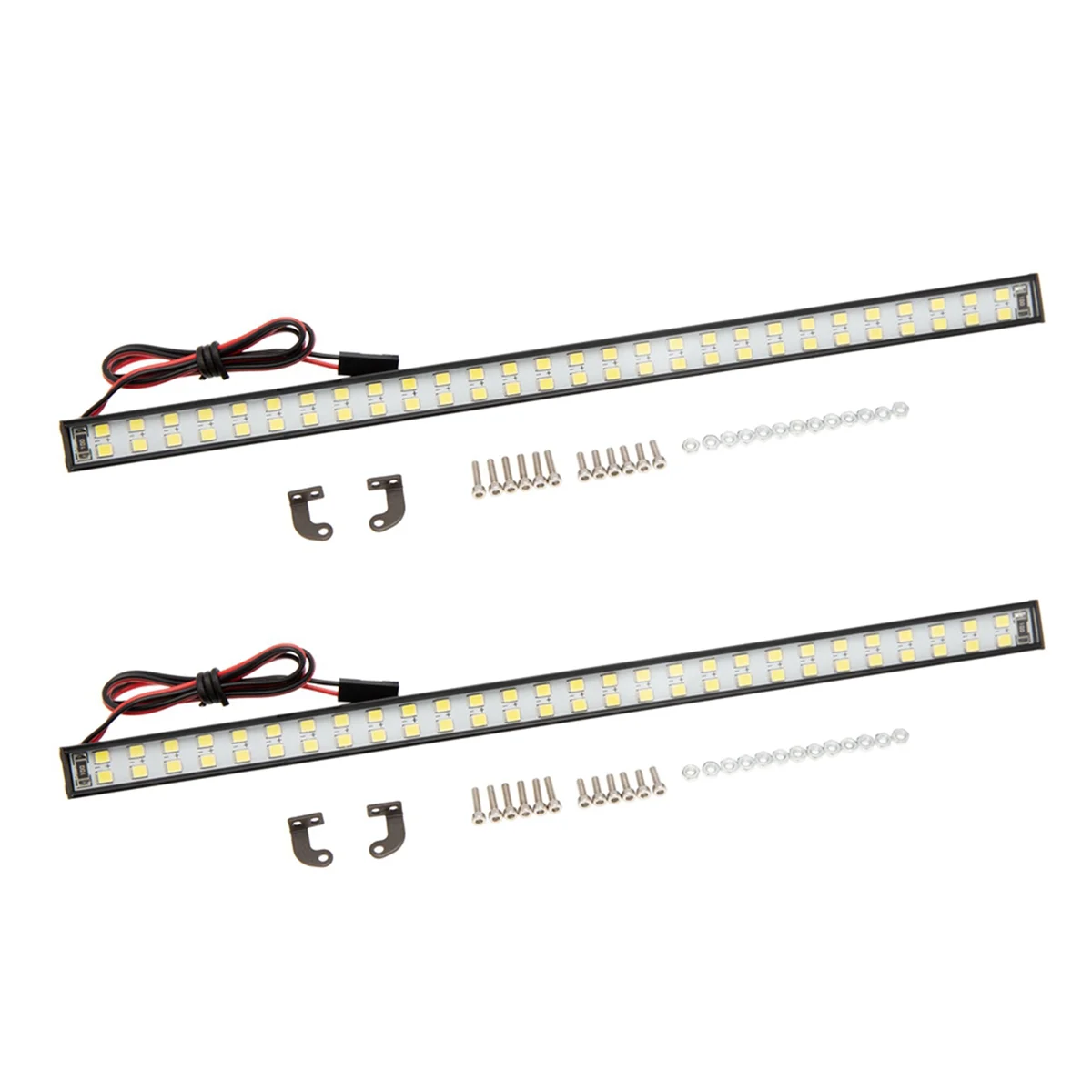 Y34A 2set 227mm 56 LED Superbright Roof Light LED Light Bar for 1/6 RC Crawler Car Axial SCX6 JLU Upgrade Parts
Y34A 2set 227mm 56 LED Superbright Roof Light LED Light Bar for 1/6 RC Crawler Car Axial SCX6 JLU Upgrade Parts