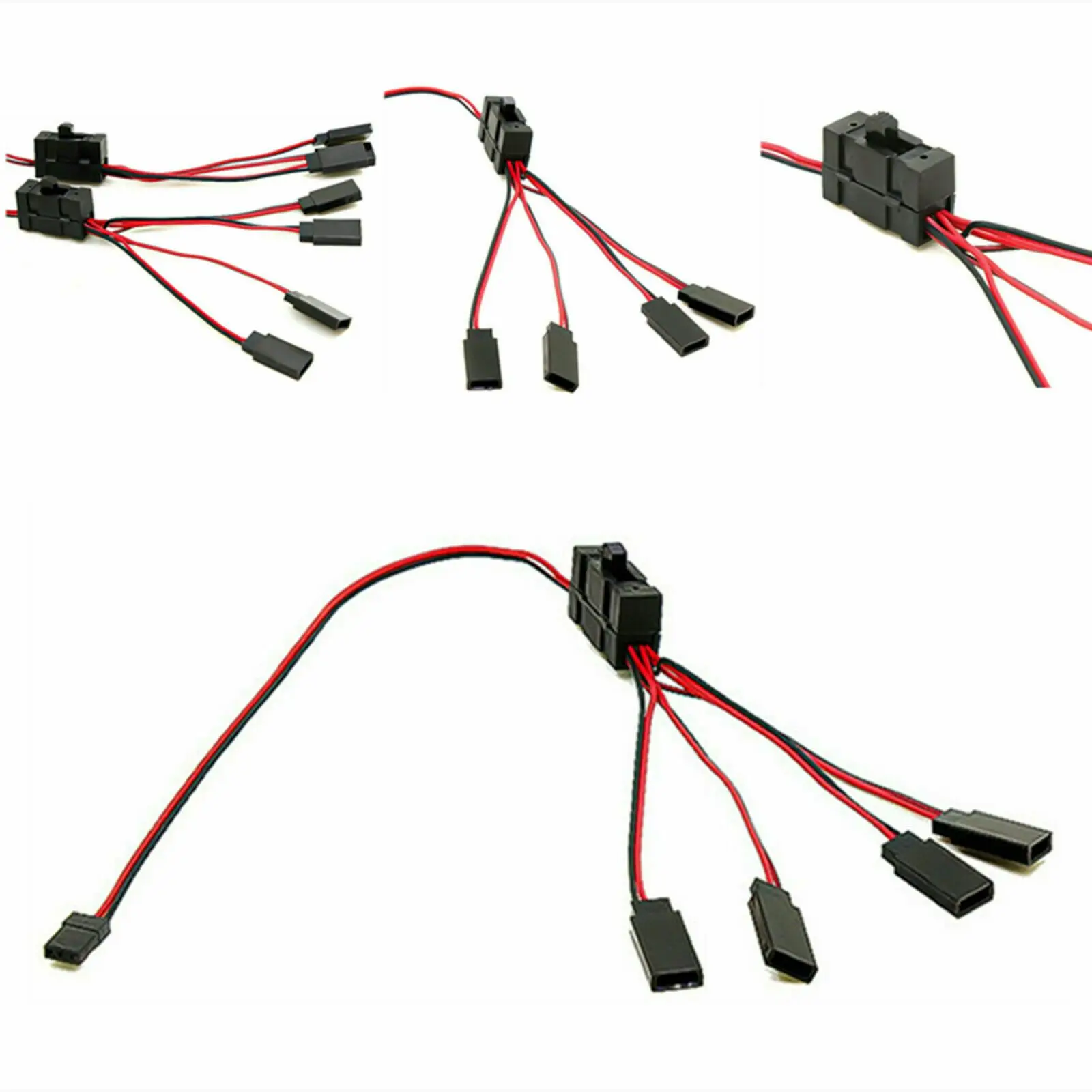 RC Tool Wear-resistant RC Crawler 4-Way LED Light On/Off Controller Switch Y Wire Split Cable for TRX-4 SCX10 1/10 Spare Part
RC Tool Wear-resistant RC Crawler 4-Way LED Light On/Off Controller Switch Y Wire Split Cable for TRX-4 SCX10 1/10 Spare Part