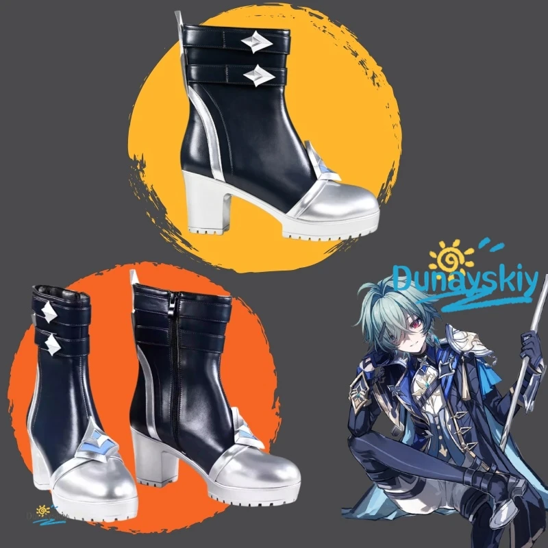 Knights of Favonius Lohen Cosplay Shoes Genshin Impact PU Leather Boots Halloween Party Props
Knights of Favonius Lohen Cosplay Shoes Genshin Impact PU Leather Boots Halloween Party Props