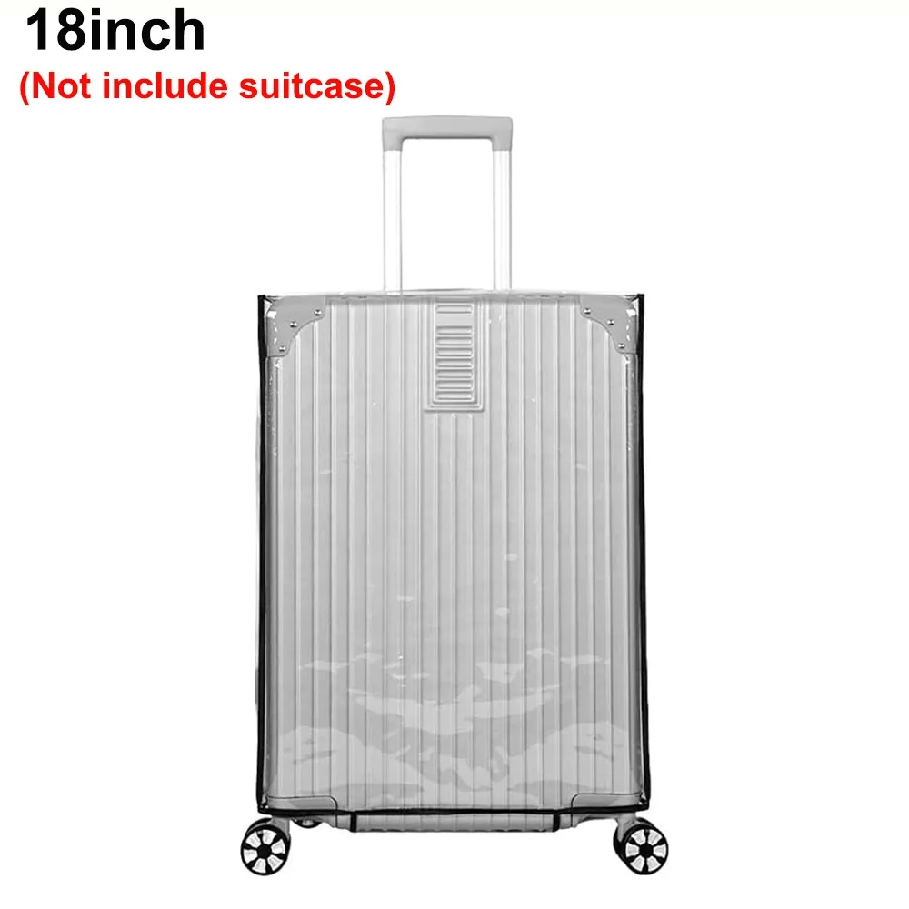 Durable Full Transparent Luggage Protector Cover Dustproof PVC Suitcase Cover Protector Waterproof Luggage Cover
Durable Full Transparent Luggage Protector Cover Dustproof PVC Suitcase Cover Protector Waterproof Luggage Cover