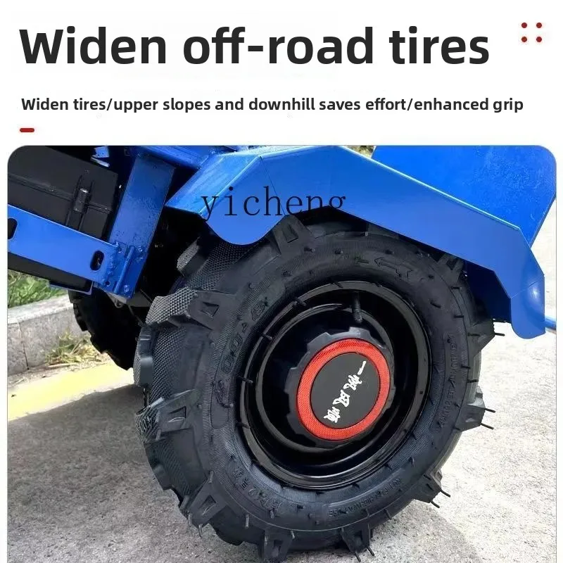 Electric hand push tiger cart transport truck construction site trolley household agricultural climbing
Electric hand push tiger cart transport truck construction site trolley household agricultural climbing