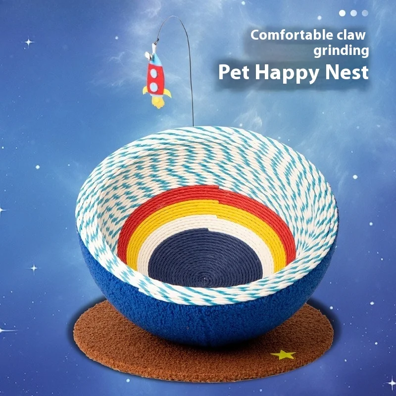 Когтеточка для кошек из пеньковой веревки «Звездное небо», интегрированная раковина для кошачьего туалета с большими когтями, когтеточка для кошек,
Когтеточка для кошек из пеньковой веревки «Звездное небо», интегрированная раковина для кошачьего туалета с большими когтями, когтеточка для кошек,