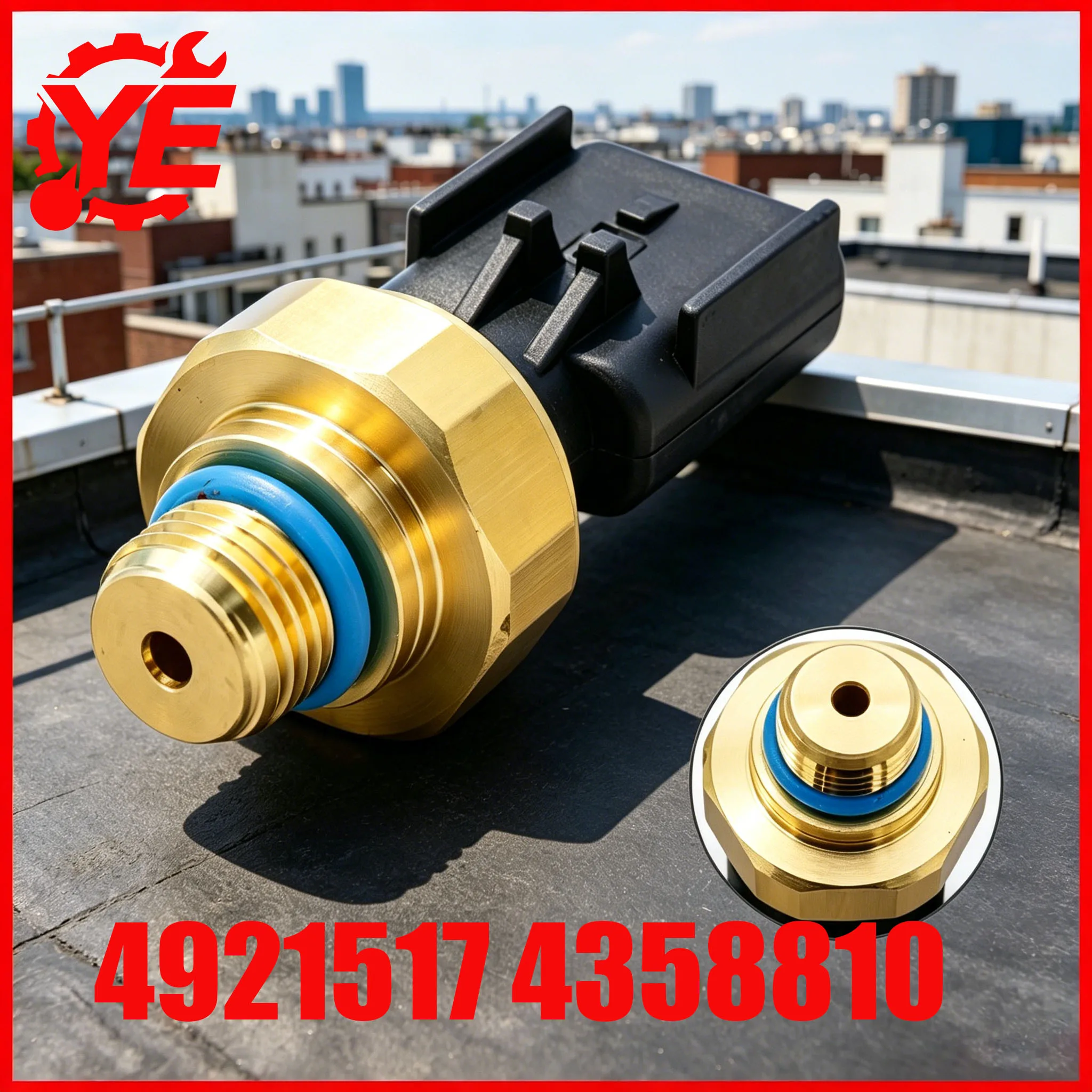 4921517 4358810 New Engine Oil Pressure Sensor For Cummins ISX ISM ISX11.9 ISX15 Replacement Car Accessories
4921517 4358810 New Engine Oil Pressure Sensor For Cummins ISX ISM ISX11.9 ISX15 Replacement Car Accessories