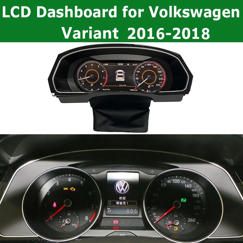 2022 Новейший автомобильный цифровой ЖК-измерительный прибор для Volkswagen вариант 2016-2018 Smart Speedmeters кластер для приборной панели Виртуальная кабина
2022 Новейший автомобильный цифровой ЖК-измерительный прибор для Volkswagen вариант 2016-2018 Smart Speedmeters кластер для приборной панели Виртуальная кабина