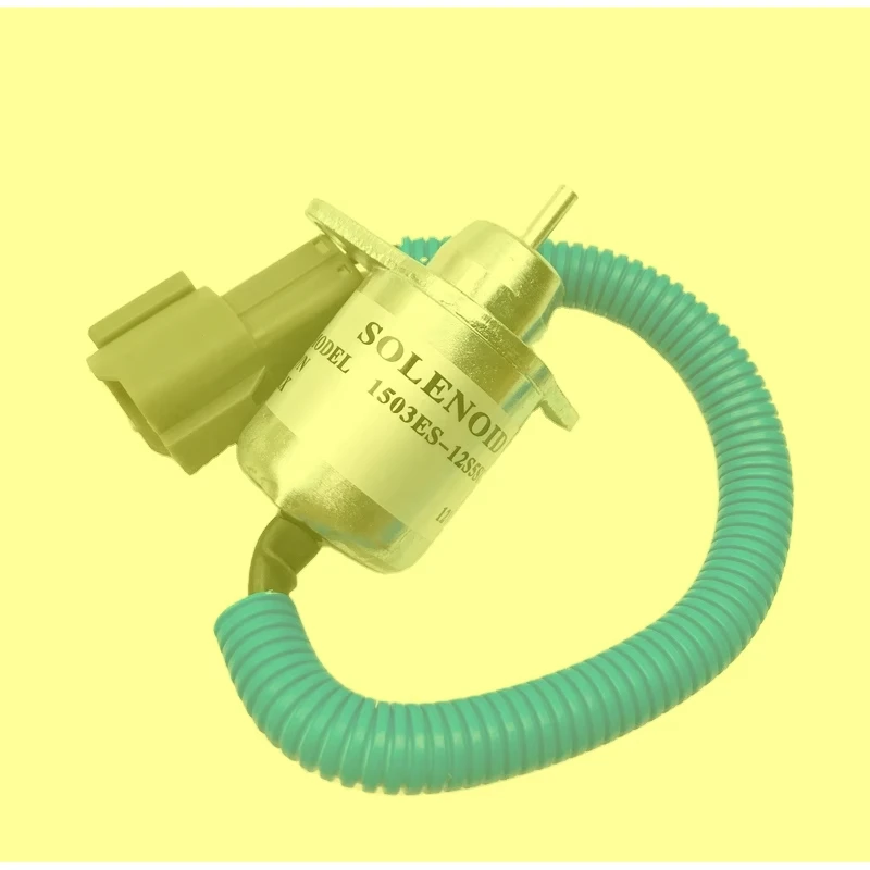 12V Excavator Parts Engine Stop Solenoid Valve 1503ES-12S5SUC12S 
12V Excavator Parts Engine Stop Solenoid Valve 1503ES-12S5SUC12S