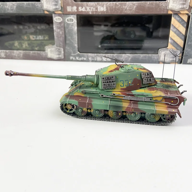 1/72 Scale German Tiger Ii Heavy Tank Old-Style Eastern Front Camouflage Painted Finished Model Alloy Replica Display Piece
1/72 Scale German Tiger Ii Heavy Tank Old-Style Eastern Front Camouflage Painted Finished Model Alloy Replica Display Piece