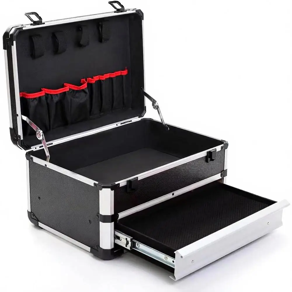 Tool Box Hard Case Tool Organizer Storage Cabinet Carry Case Tool box Silver
Tool Box Hard Case Tool Organizer Storage Cabinet Carry Case Tool box Silver