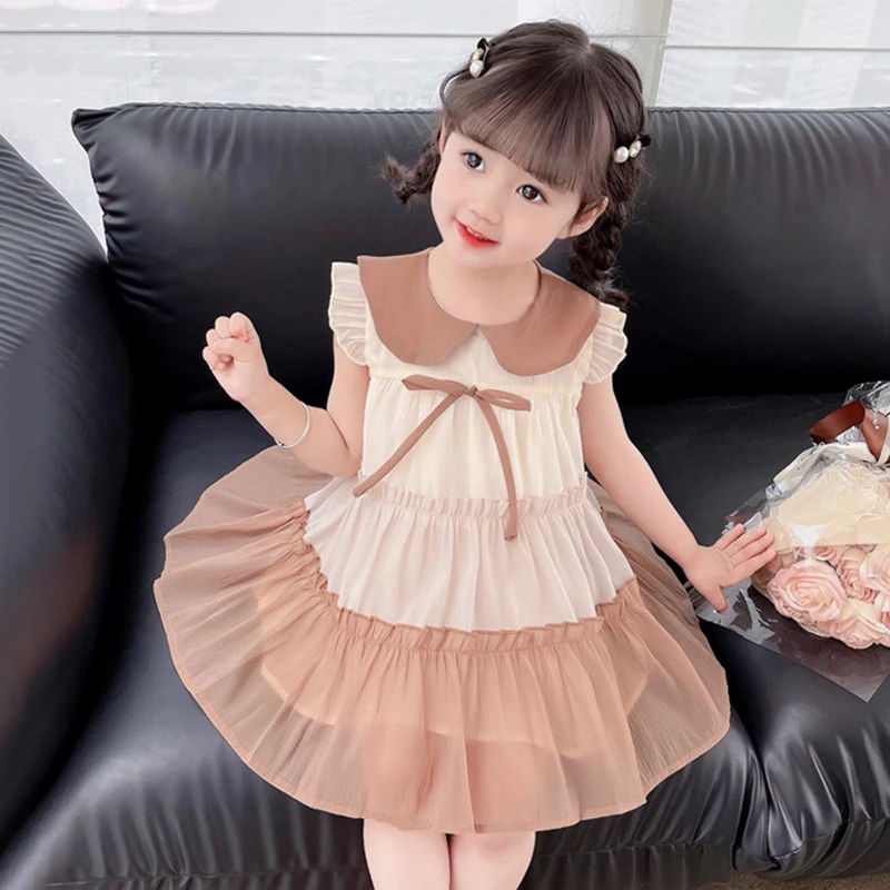 1-8Y Baby Princess Dresses Kids Solid Small Flying Sleeve Lapel Bow Lace Sweet Knee-Length Dresses Simple Casual Wear For Girls
1-8Y Baby Princess Dresses Kids Solid Small Flying Sleeve Lapel Bow Lace Sweet Knee-Length Dresses Simple Casual Wear For Girls