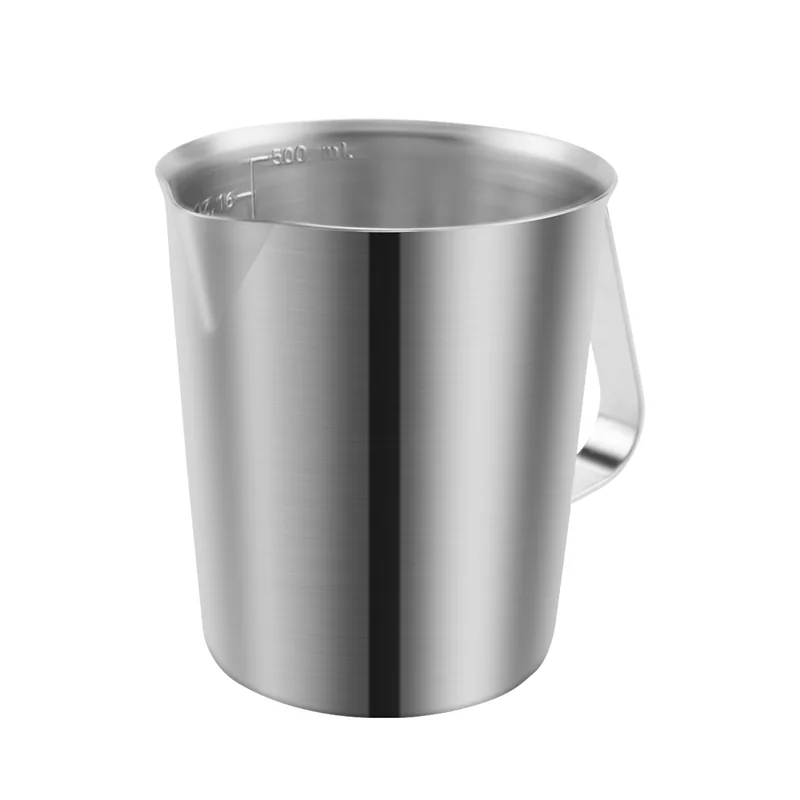 LLCS-Stainless Steel Measuring Cup With Handle And Pour Lip, Metal Pitcher 16OZ/500ML, Pitcher
LLCS-Stainless Steel Measuring Cup With Handle And Pour Lip, Metal Pitcher 16OZ/500ML, Pitcher