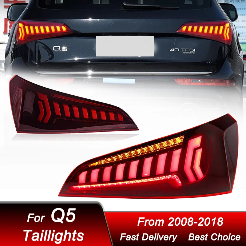 Pop Car Styling Tail Lights For Audi Q5 Q5L 2008-2018 To New Style Full LED Tail Lamp Dynamic Turn Signal Light Tail Lamp Assemb
Pop Car Styling Tail Lights For Audi Q5 Q5L 2008-2018 To New Style Full LED Tail Lamp Dynamic Turn Signal Light Tail Lamp Assemb