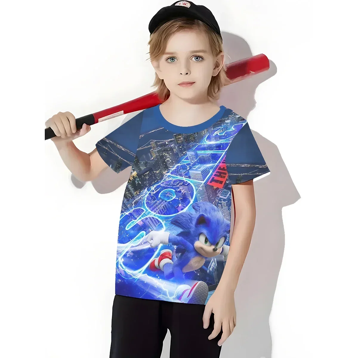Boy Girl Child T-Shirt Top Shirts 3D Print Cute Cartoon Baby Clothing 2 To 14 Years Male Outdoor Clothes for-S-sonics-Children
Boy Girl Child T-Shirt Top Shirts 3D Print Cute Cartoon Baby Clothing 2 To 14 Years Male Outdoor Clothes for-S-sonics-Children