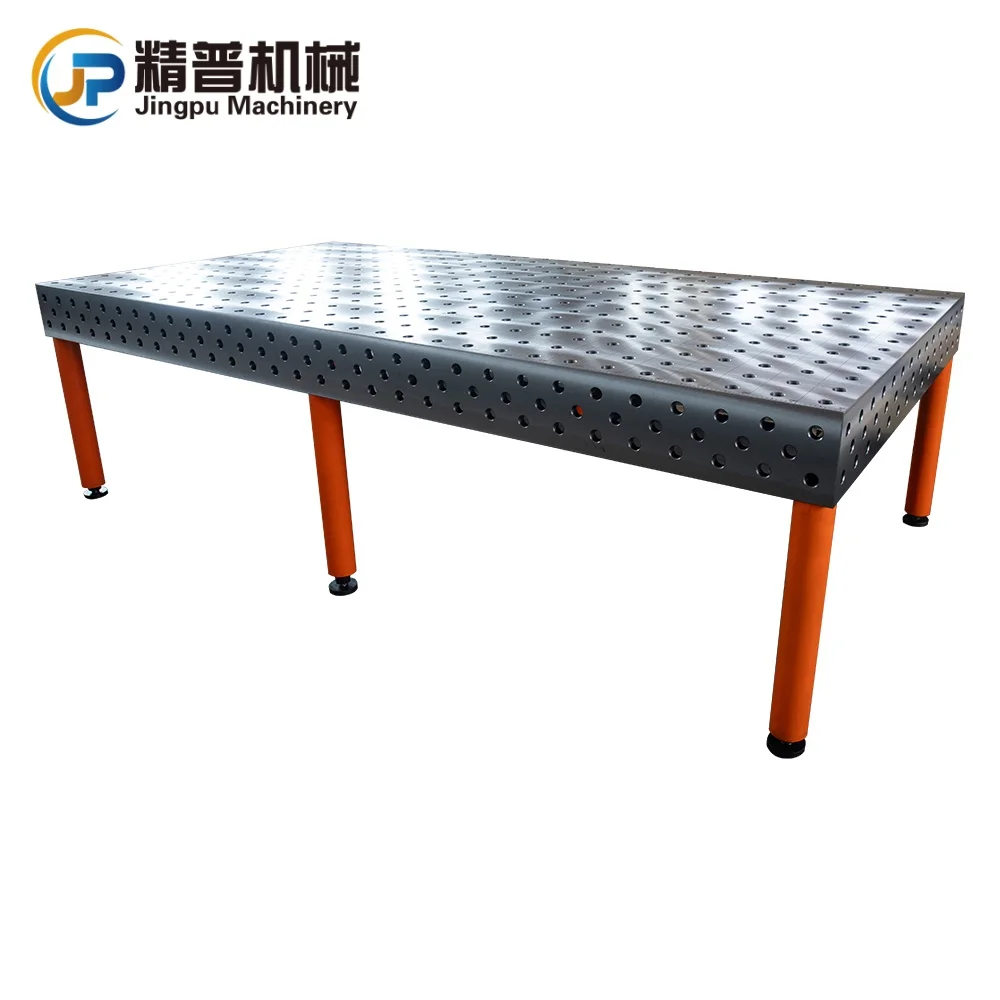 High Precision 3d D16 Cast Iron Flexible Platform Welding Table with Clamps Accessories
High Precision 3d D16 Cast Iron Flexible Platform Welding Table with Clamps Accessories