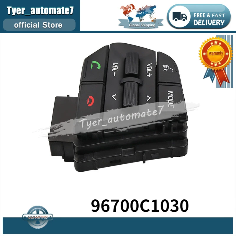 Steering Wheel Switch Volum Control Button 96700-C1030 96700 C1030 96700C1030 For 2015-2016 Hyundai Sonata
Steering Wheel Switch Volum Control Button 96700-C1030 96700 C1030 96700C1030 For 2015-2016 Hyundai Sonata