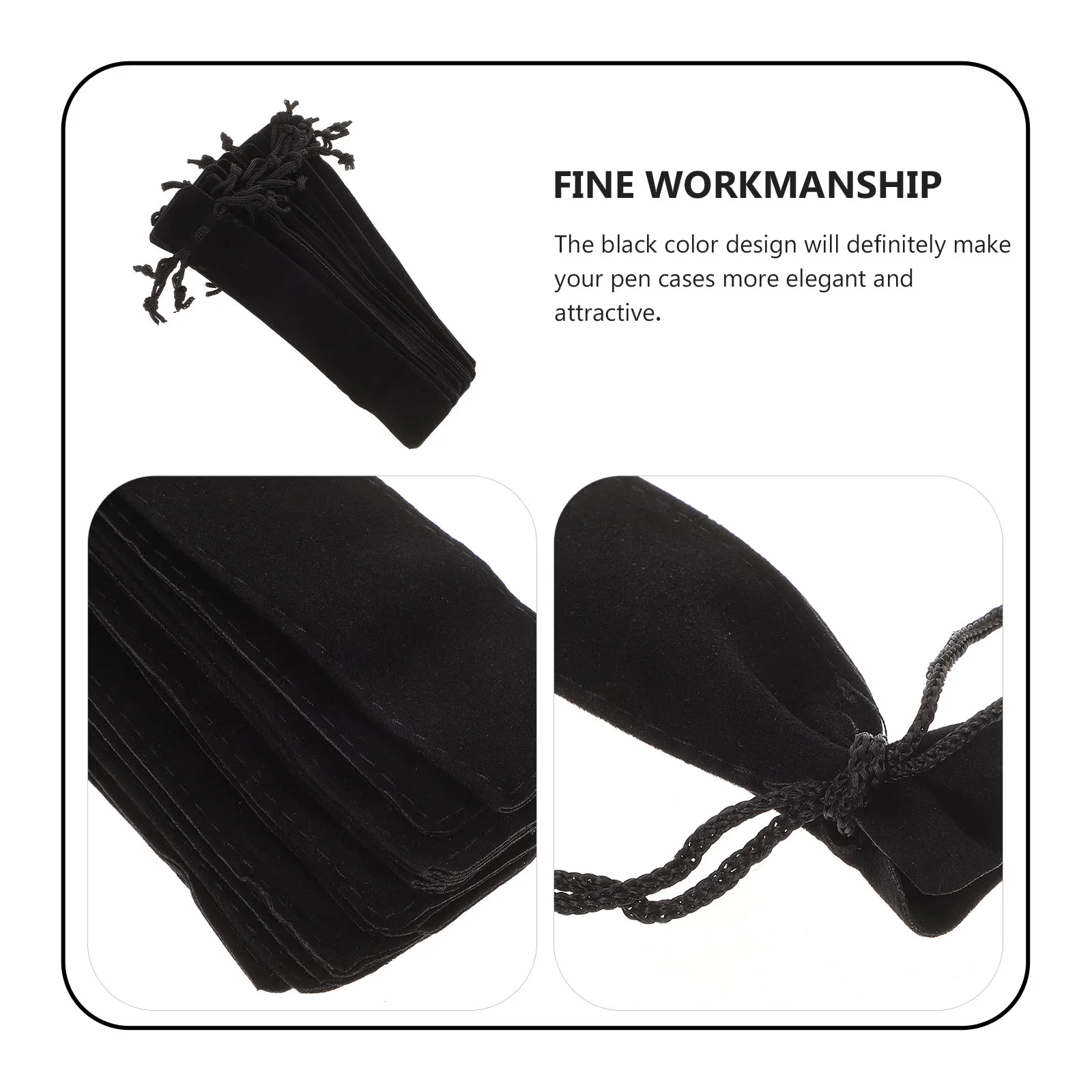 15 Pcs Pencil Case Pouch Cases Fountain Protective Elegant Bag Flannel Cute Pouches Packaging 
15 Pcs Pencil Case Pouch Cases Fountain Protective Elegant Bag Flannel Cute Pouches Packaging