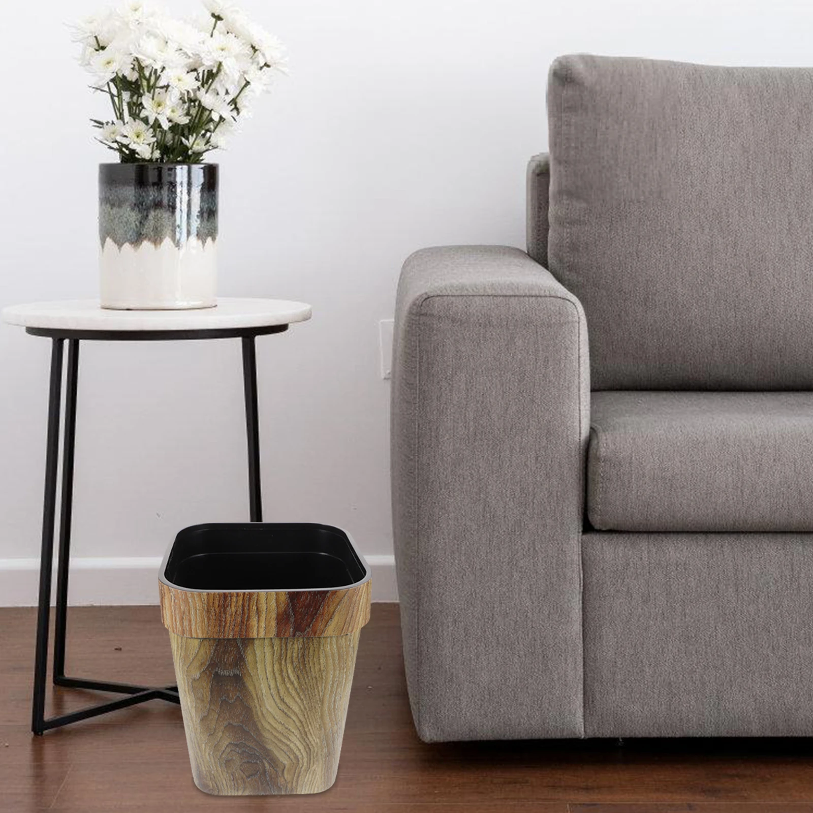 Креативное мусорное ведро в стиле ретро, 14 л, имитация текстуры дерева, из полипропилена, экологически чистое, для гостиной, кухни, спальни, для использования в помещении
Креативное мусорное ведро в стиле ретро, 14 л, имитация текстуры дерева, из полипропилена, экологически чистое, для гостиной, кухни, спальни, для использования в помещении