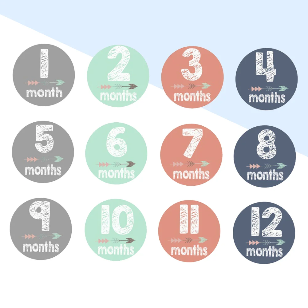 12pcs Self adhesive Baby Monthly Stickers for Photo Props Keepsake Album Scrapbook Newborn First Year Growth Tracking
12pcs Self adhesive Baby Monthly Stickers for Photo Props Keepsake Album Scrapbook Newborn First Year Growth Tracking