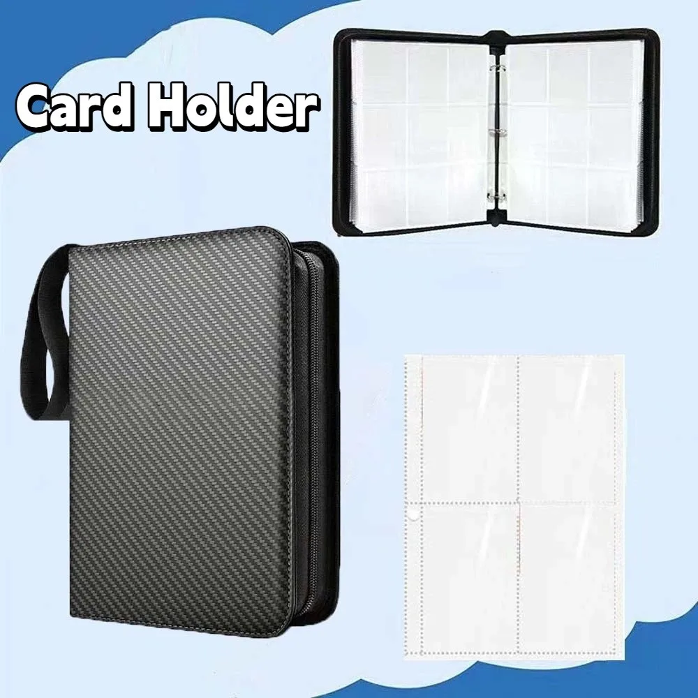 Double-layer Cards Storage Container Large Capacity Alloy Loose-leaf Hardware Clip Game Card Collection Pack Easy To Find PVC
Double-layer Cards Storage Container Large Capacity Alloy Loose-leaf Hardware Clip Game Card Collection Pack Easy To Find PVC