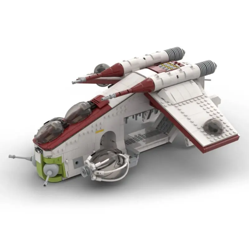 Custom MOC-103992 Tech Low-altitude Assault Transport Vehicle Model (1380 Parts)
Custom MOC-103992 Tech Low-altitude Assault Transport Vehicle Model (1380 Parts)