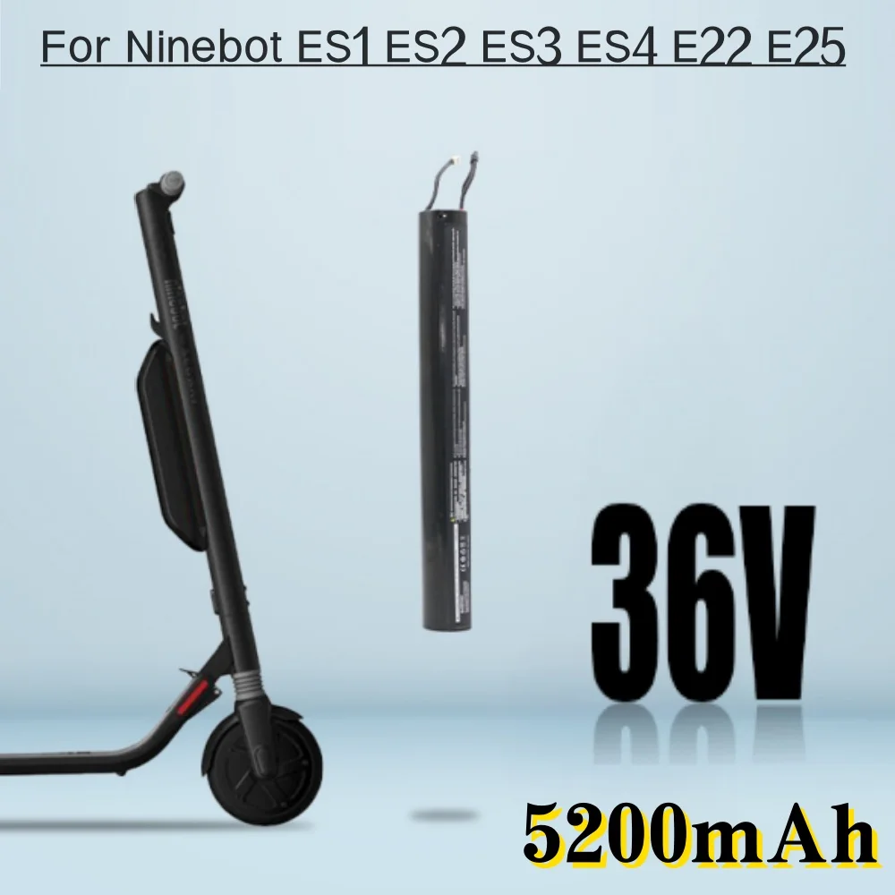 36V Replacement Battery Pack for Ninebot Scooter ES1 ES2 E25 ES3 ES4 E22 Intelligent Electric Scooter Internal Built in Battery
36V Replacement Battery Pack for Ninebot Scooter ES1 ES2 E25 ES3 ES4 E22 Intelligent Electric Scooter Internal Built in Battery