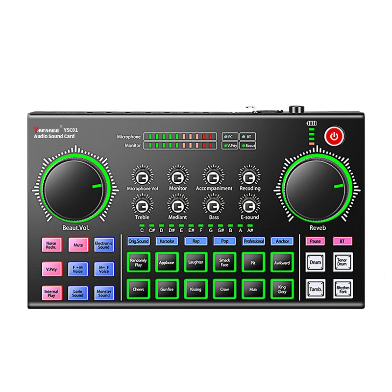 Lite Live Sound Card Audio Interface Music External Condenser Microphone Recording Sound Card For Pc Recorder Computer Studio
Lite Live Sound Card Audio Interface Music External Condenser Microphone Recording Sound Card For Pc Recorder Computer Studio