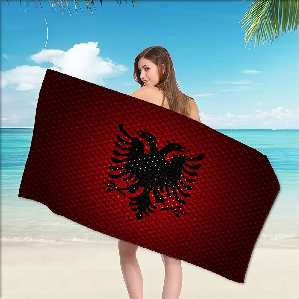 Пляжное полотенце с принтом флага Албании из микрофибры, альпинизм, йога, пляж, плавание, бег, впитывающее мягкое полотенце
Пляжное полотенце с принтом флага Албании из микрофибры, альпинизм, йога, пляж, плавание, бег, впитывающее мягкое полотенце