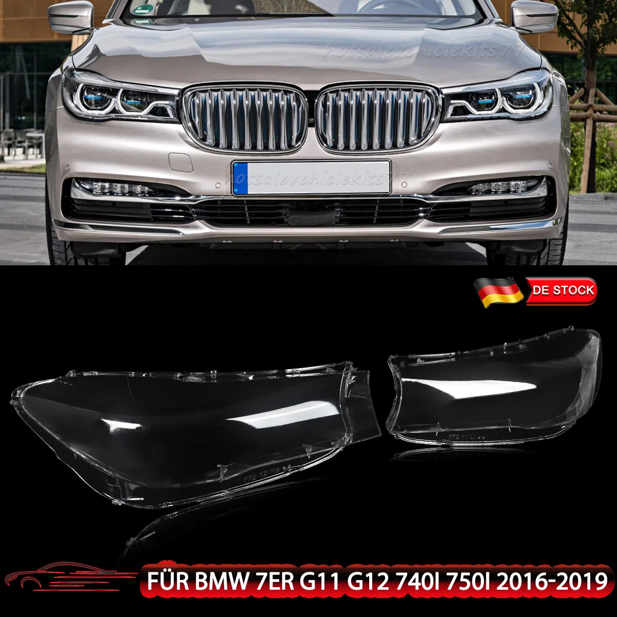 Front Lights Cap For BMW 7 Series G11 G12 740i 750i 750Li 4-Door 2016-2019 Headlight Lens Cover Shell Clear Headlamp Shade Shell
Front Lights Cap For BMW 7 Series G11 G12 740i 750i 750Li 4-Door 2016-2019 Headlight Lens Cover Shell Clear Headlamp Shade Shell