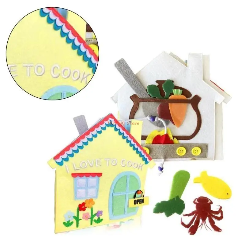 U50F Toddlers Busy Book Education Activity Book Sensory Quiet Books Kids Learning Boo 
U50F Toddlers Busy Book Education Activity Book Sensory Quiet Books Kids Learning Boo